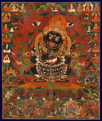 Mahakala, Protector of the Tent, Central Tibet by Unbekannt Unbekannt